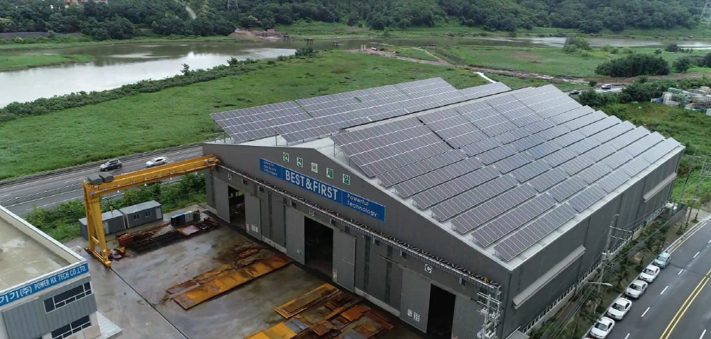 Construction of JHG Power Solar Photovoltaic Power Station